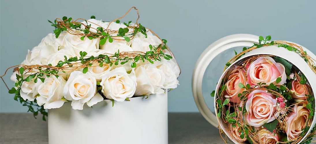 Förpackning för blomman