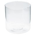 Floristik24 Glasvas glascylinder blomvas glasdekoration H15cm Ø15cm