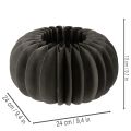Dekorationsringar av pumpapapper i honungskaka 24 cm 4 st | Floristik24.se