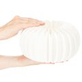 Runda pumpor av honungskakapapper, stora för torkade blommor och höstdekorationer, 24 cm, 4 st | Floristik24.se