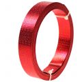 Aluminiumband platt tråd röd 20mm 5m