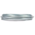 Floristik24 Aluminiumtråd aluminiumtråd 5mm smycketråd vit-silver matt 500g