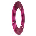 Floristik24 Aluminium platt tråd rosa 5mm 10m