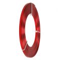 Floristik24 Aluminium Plattråd Röd 5mm 10m