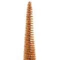 Konstgjord julgransdekoration, smal, med träbas, 40 cm, 3 stycken | Floristik24.se