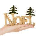 Juldekoration Noel-ställ med två granar 18 cm | Floristik24.se