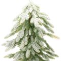 Konstgjord gran med snödekoration, vinter och jul, 95 cm | Floristik24.se