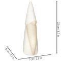 Dekorativ tomtefigur för stående, juldekoration, keramik, 22 cm | Floristik24.se