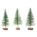 Konstgjorda minijulgranar som bordsdekorationer till jul, snötäckta, 6 cm, 12 stycken | Floristik24.se