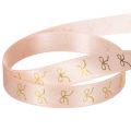 Presentband med guldrosetter 15mm 18m | Floristik24.se