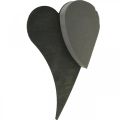 Floristik24 OASIS® Black Bioline® Floral Foam Heart Black H34cm 2st