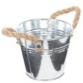 Glansig metallhink med