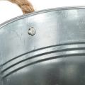 Glansig metallhink med