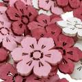Floristik24 Träblommor körsbärsblommor, strö dekorationsfjäder, bordsdekoration, blommor att strö 72st