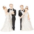 Floristik24 Brudpar 6 cm 2 st