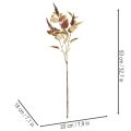 Konstgjord coleus med röda blad, konstgjord växt, 20 cm | Floristik24.se