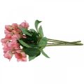 Floristik24 Julros, linsros, helleborre, konstgjorda växter rosa L34cm 4st