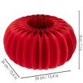 Pumpadekorationspapper med honungskaka 34 cm 2 st | Floristik24.se