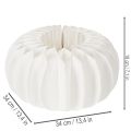 Pappersdekorationsboll, modern pumpadekoration, bikakepapper, 34 cm, 2 stycken | Floristik24.se