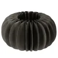 Floristik24 Dekorationsringar av pumpapapper i honungskaka 24 cm 4 st