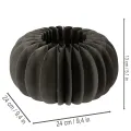 Dekorationsringar av pumpapapper i honungskaka 24 cm 4 st | Floristik24.se