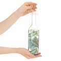 Dekorativ LED-flaska med flamingomotiv 37,5 cm varmvit 2 st | Floristik24.se
