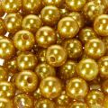 Dekorpärlor Ø10mm guld 115 st | Floristik24.se