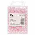 Dekorpärlor Ø10mm rosa 115 st | Floristik24.se