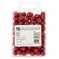 Dekorpärlor Ø10mm röd 115 st | Floristik24.se