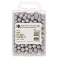 Dekorativa pärlor Ø8mm silver 250 st | Floristik24.se