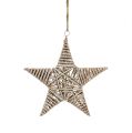 Floristik24 Dekorativ stjärna för att hänga 25 cm från vinstock 1 st