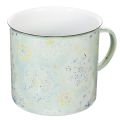 Floristik24 Dekorativ mugg, kruka, mandala, emaljerad, Ø13cm H12cm