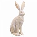 Deco kanin sittande deco figurer kanin par H37cm 2st