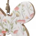 Floristik24 Deco butterfly trä deco hänge mönster 15x12x2cm
