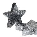 Floristik24 Dekorativa stjärnor för spridning 4-5cm svart 40st