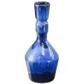 Floristik24 Dekorativ vas keramik blågrön brun Ø8cm H18,5cm 3st