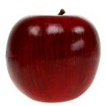 Floristik24 Dekorativa äpplen röda, lackerade Ø8cm 6st