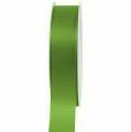 Floristik24 Present- och dekorationsband grönt 25mm 50m