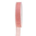 Floristik24 Dekorationsband spets 21mm 20m rosa