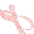Floristik24 Dekorationsband spets 21mm 20m rosa