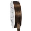 Floristik24 Dekorativt taftband på rulle för presentinslagning och pyssel, 10 mm brett, 50 m långt
