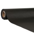 Floristik24 Imiterat läder svart dekorativt tyg svart läder 33cm×1,35m