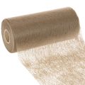 Floristik24 Borddekorationsrulle i brunt, non-woven-tyg, 24 cm x 25 m, för festbord