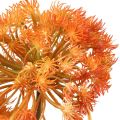 Floristik24 Deco gren konstgjord gren höstdekoration 2 blomställningar orange 82cm