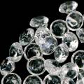 Floristik24 Dekorativa stenar diamant akryl klar Ø1,8cm 150g spridd dekoration