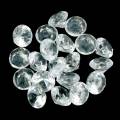 Floristik24 Dekorativa stenar diamantklar Ø2,8 cm 150 g bordsdekoration