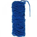 Floristik24 Vektråd filtsnöre med tråd 30m blå