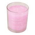 Floristik24 Doftljus i glas doftljus för körsbärsblom rosa H8cm