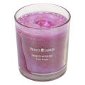 Floristik24 Doftljus i glas sommardoft bär mix lila H8cm