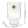 Glascylinderbehållare Eco Glass 25cm | Floristik24.se